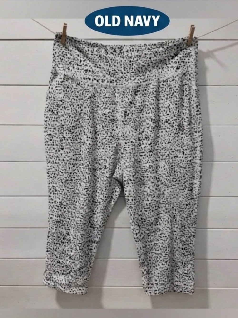 OLD NAVY Abstract Print CJoggers Size XXL